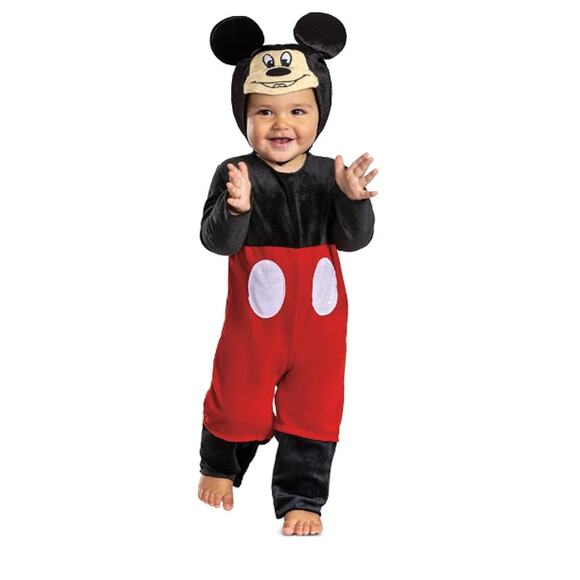 Disney Toddler Mickey Mouse Costume Mickey and Friends Size 12 to 18 Months - Picture 1 of 13
